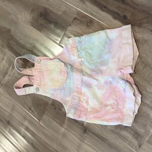 Tye dye coveralls